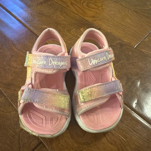Skechers Unicorn dream toddler sandals - Picture 1 of 6